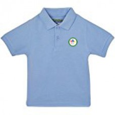 Perform to Learn Short Sleeve Polo - Light Blue